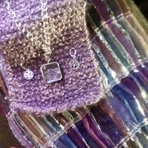 Handmade jewelry set.